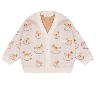 Джемпер Лошадка для девочки и мальчика Наследникъ НВ-МТ-013-НТ 1